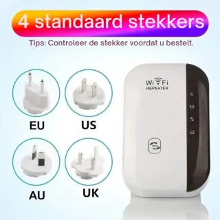 WiFi Repeater 300Mbps Draadloze Signaalversterker EU/US Plug