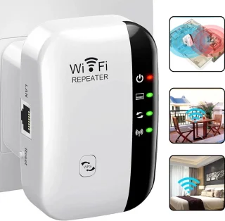 WiFi Repeater 300Mbps Draadloze Signaalversterker EU/US Plug