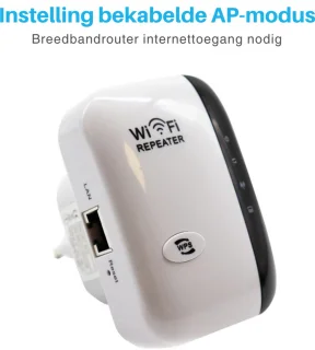 WiFi Repeater 300Mbps Draadloze Signaalversterker EU/US Plug