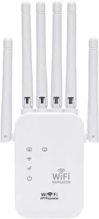 Wifi repeater 300mbps met 6 antennes (2,4ghz)