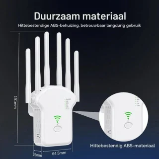 Wifi-repeater met toegangspuntfunctie