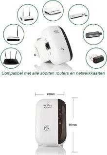 Wifi Repeater Versterker Stopcontact Draadloos