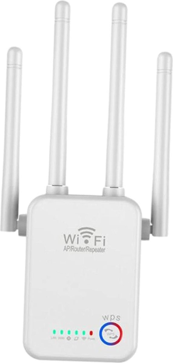 De WiFi Repeater WiFi Extender Wit in één oogopslag