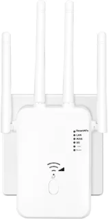 De WiFi-repeater - Wit in één oogopslag
