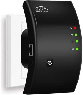 WiFi-signaalversterker met ethernetpoort