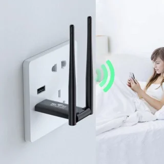 Wifi-signaalversterker via USB – Wi-Fi 4 – 2,4 GHz – 300 Mbps