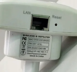 WiFi Signaalversterker W01 Repeater Access Point