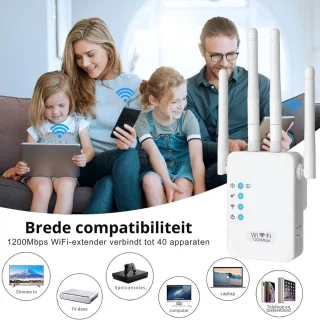 Wifi Stopcontact Versterker 1200 Mbit/s