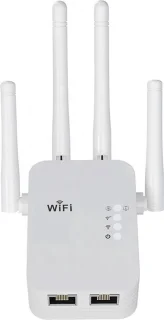 Wifi Versterker 1200 Mbps Wit - Draadloze Wifi Repeater
