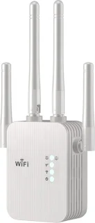 Wifi Versterker 1200 Mbps Wit - Draadloze Wifi Repeater