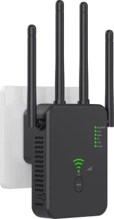 WiFi Versterker 1200 Mbps Zwart