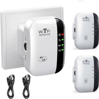 De WiFi Versterker 2-pack Stopcontact Repeater in één oogopslag