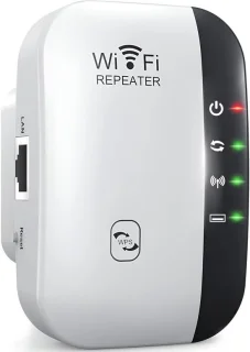 WiFi Versterker – 300 Mbps – 2,4 GHz – Met Ethernetpoort – WPS – Bereikverlenger – Stekker