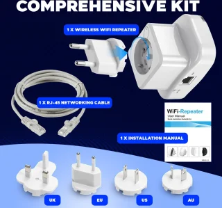 WiFi Versterker Dual Band Range Extender