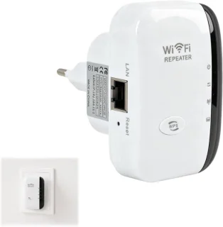 Wifi-versterker met ethernetpoort - ShopVlot