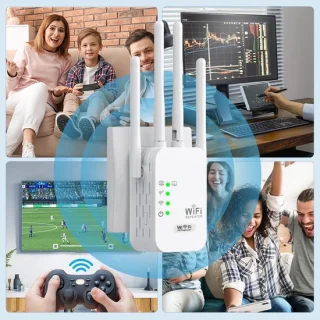 Wifi-versterker met stopcontact – Wifi-repeater