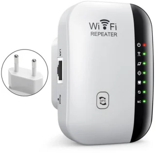 Wifi-versterker met stopcontact