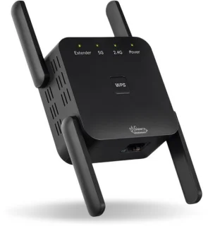 WiFi-versterker stopcontact 1200 mbps dual-band repeater