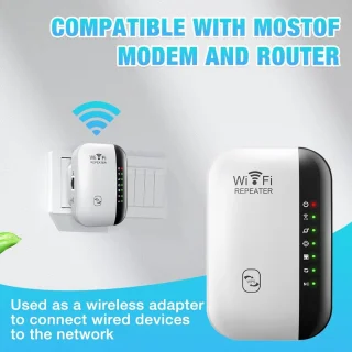 WiFi Versterker Stopcontact 2.4 & 5.0 GHz