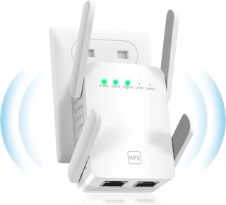 WiFi Versterker Stopcontact 2.4/5.0 GHz