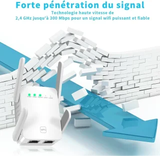 WiFi Versterker Stopcontact 2.4/5.0 GHz