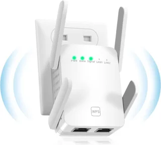 WiFi Versterker Stopcontact 2.4/5.0 GHz