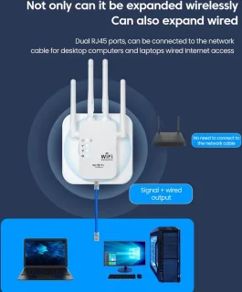 Wifi Versterker Stopcontact 300 Mbps 2024 Model
