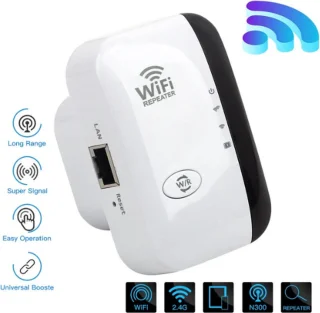 Wifi Versterker Stopcontact 300Mbps 2.4GHz