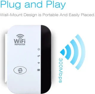 Wifi Versterker Stopcontact 300Mbps 2.4GHz