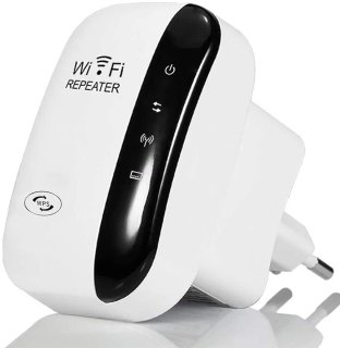 WiFi Versterker Stopcontact 300Mbps - Draadloze Wifi Repeater - Wit