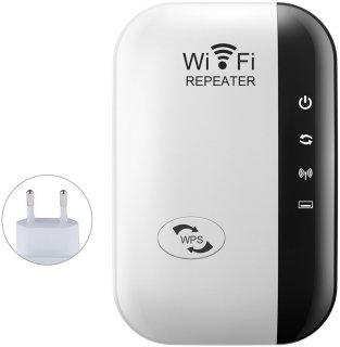 WiFi Versterker Stopcontact 300Mbps - Draadloze Wifi Repeater - Wit