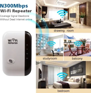 WiFi Versterker Stopcontact 300Mbps