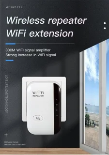 WiFi Versterker Stopcontact 300Mbps