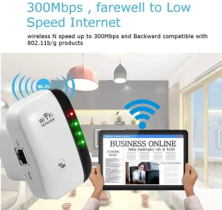 WiFi Versterker Stopcontact 300Mbps WiFi Extender
