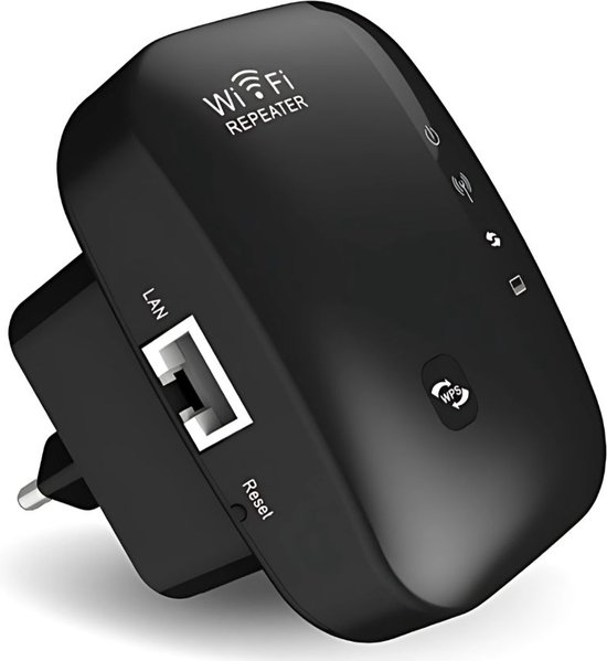 Wifi Versterker Stopcontact 300Mbps Zwart review