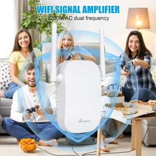 WiFi Versterker Stopcontact Dual Band WiFi Repeater