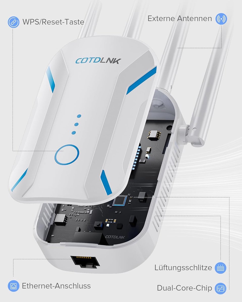 Wifi Versterker Stopcontact Repeater Extender