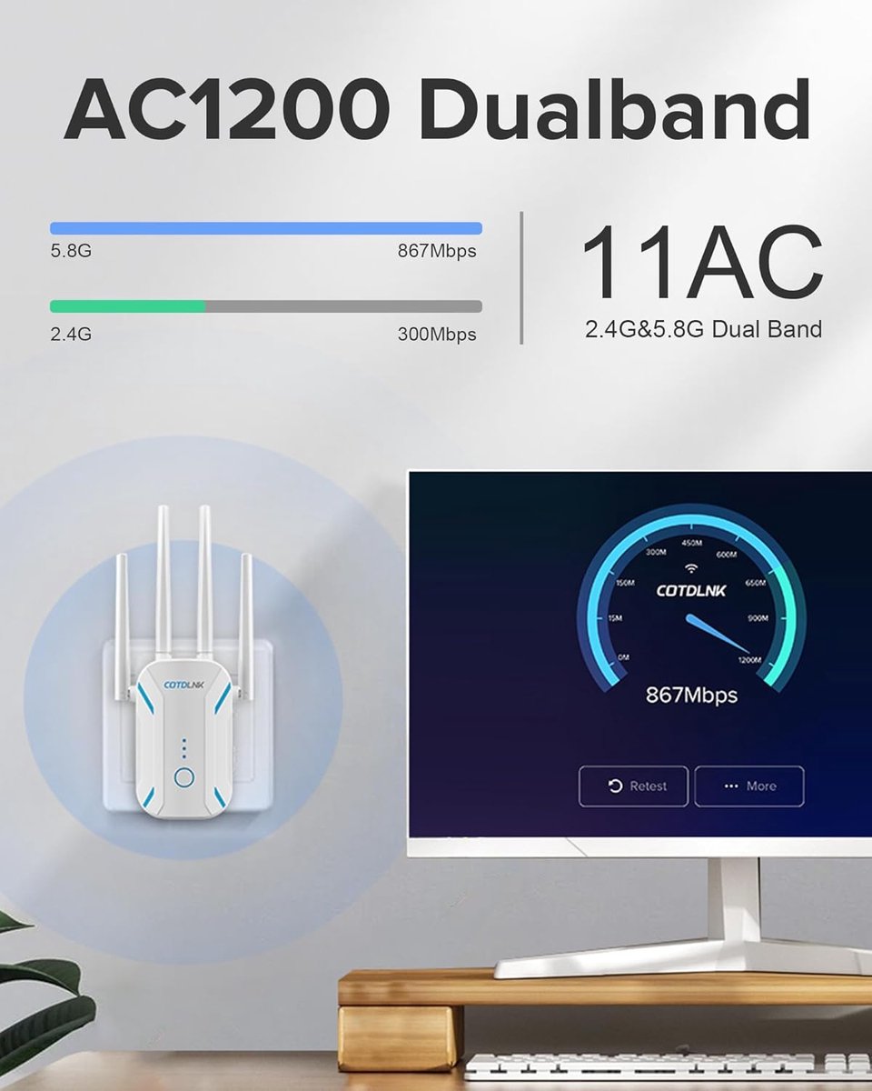 Wifi Versterker Stopcontact Repeater Extender