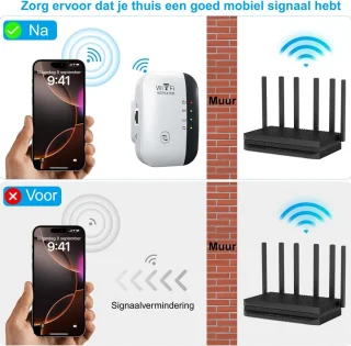 WiFi Versterker Stopcontact