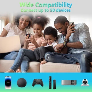 WiFi Versterker Stopcontact WPS 2.4/5 GHz