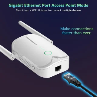 WiFi Versterker Stopcontact WPS 2.4/5 GHz
