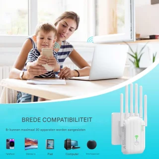 WiFi Versterker - Wit