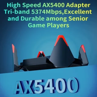Wifi6 Ax5400 USB Wifi Adapter Gigabit Internet Modem 5374Mbps