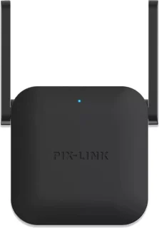 Wireless-N Wifi Versterker met RJ45-poort 300M Zwart