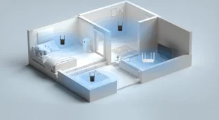 Xiaomi Mi AC1200 Wi‑Fi Range Extender Black
