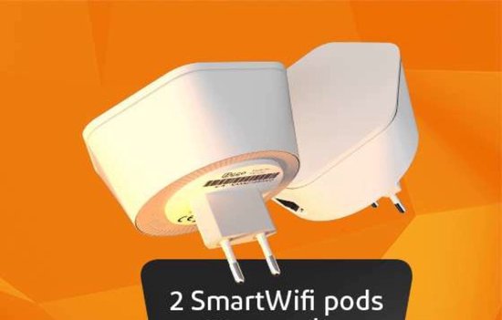 Ziggo SmartWifi pods (2-pack) — eenvoudige mesh voor betere dekking