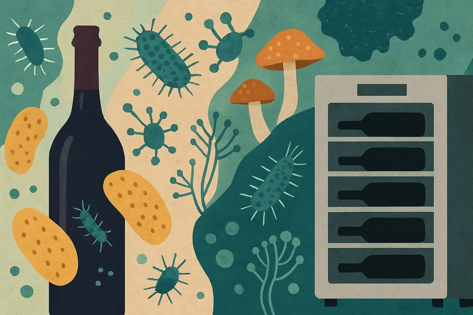 Het verborgen microbioom van je wijnkoeler: waarom geur, schimmel en bacteriën je collectie bedreigen en hoe je ze voorkomt