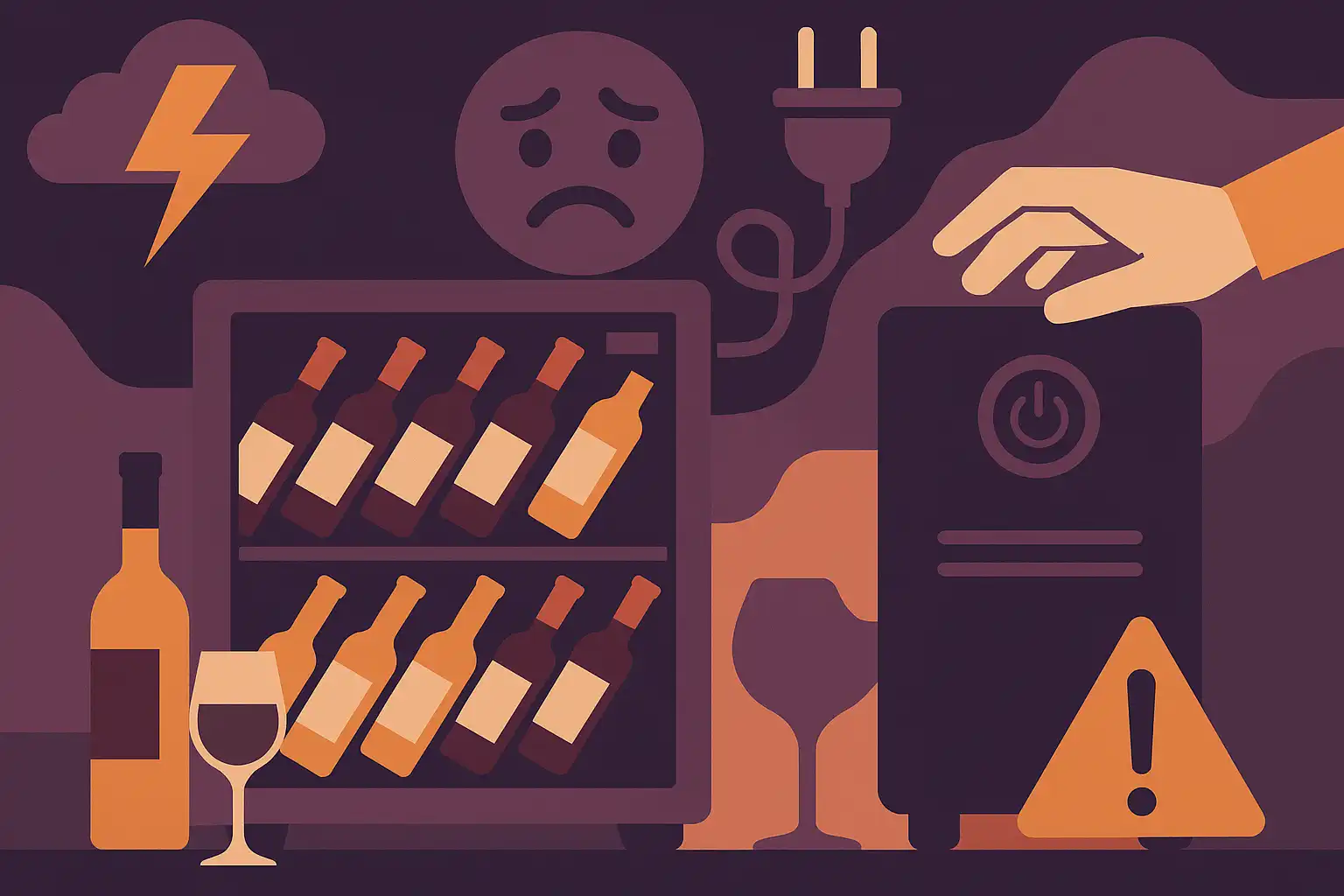 Stroomuitval stress? zo bescherm je je wijnkoeler en collectie met slimme noodoplossingen