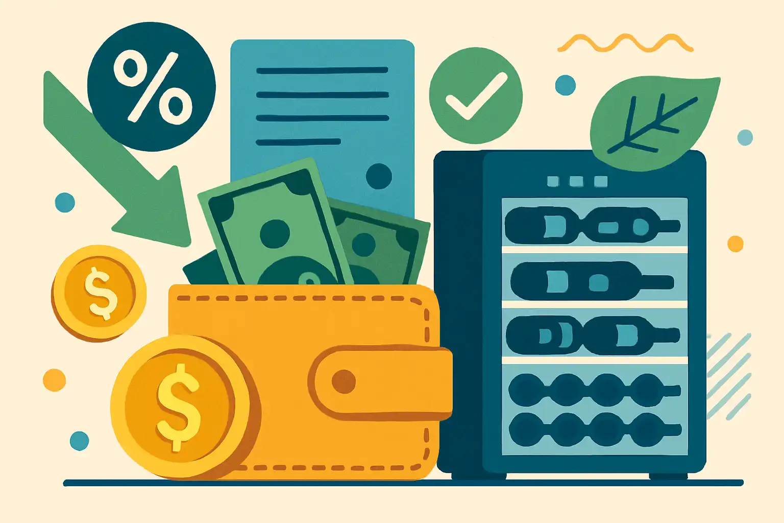 Subsidie, korting of belastingvoordeel? zo haal je geld terug bij de aankoop van een energiezuinige wijnkoeler
