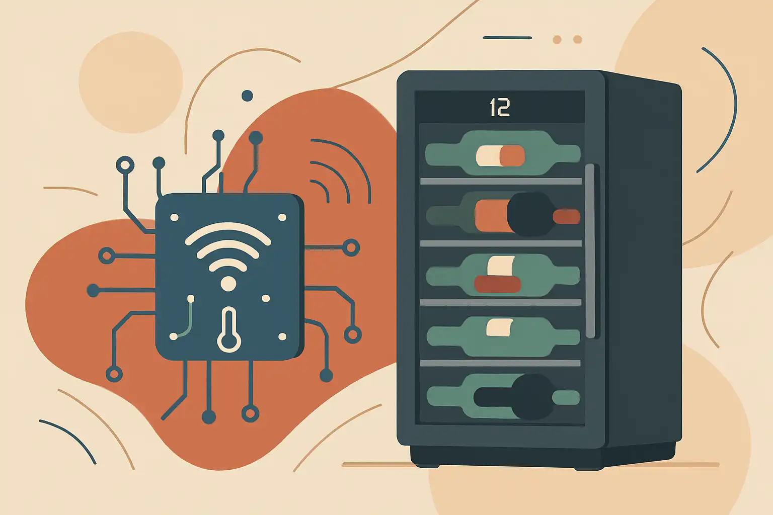 Zo bouw je een betaalbare precisie wijnkast met slimme sensoren